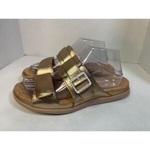 Cloudsteppers By Clarks Size 9 Step June Tide Rose Gold Sandals Slides Womens